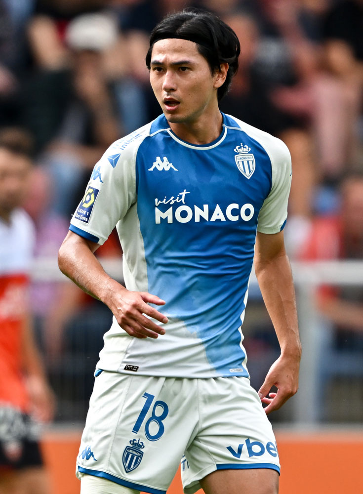 モナコにジュエリーブランドの「NEW胸ロゴ」が登場！南野拓実が