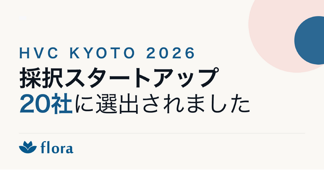 Flora���إ륹�����ΰ�����ι�ݥԥå���HVC KYOTO 2026�ٺ��򥹥�ー�ȥ��å�20�Ҥ�����