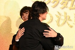 映画「キングダム 魂の決戦」超特大ヒット御礼舞台挨拶に出席した山崎賢人、山崎賢人（C）モデルプレス