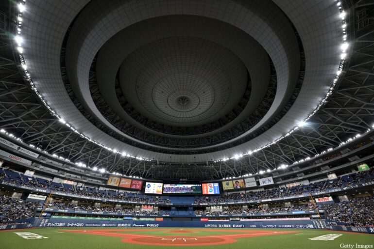 オリックスの本拠地・京セラドーム大阪(写真=GettyImages)