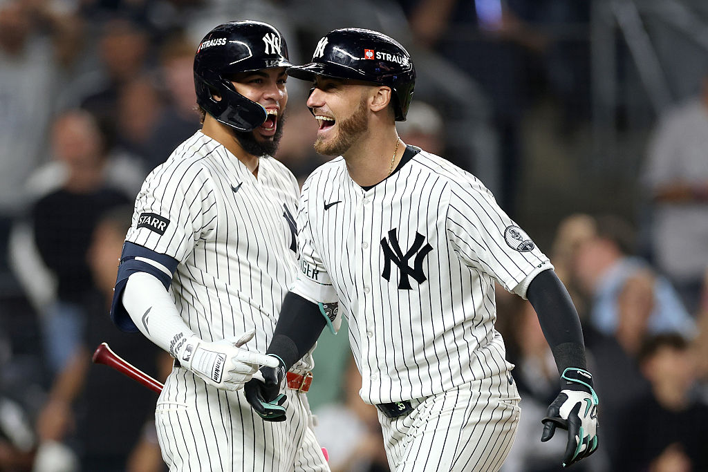 4打点の活躍を収めたヤンキースのコディ・ベリンジャー(写真=Getty Images)