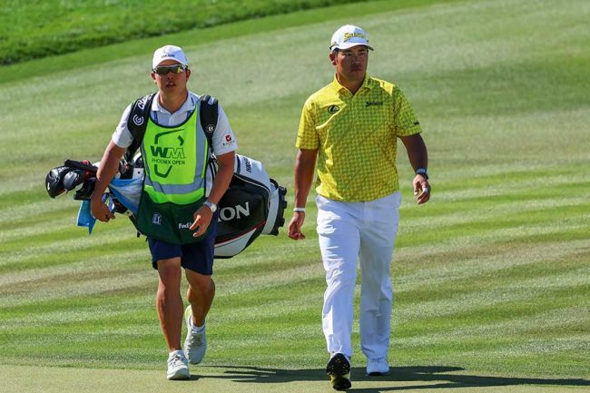 フェニックス・オープン最終日を戦った松山英樹【写真：ロイター】