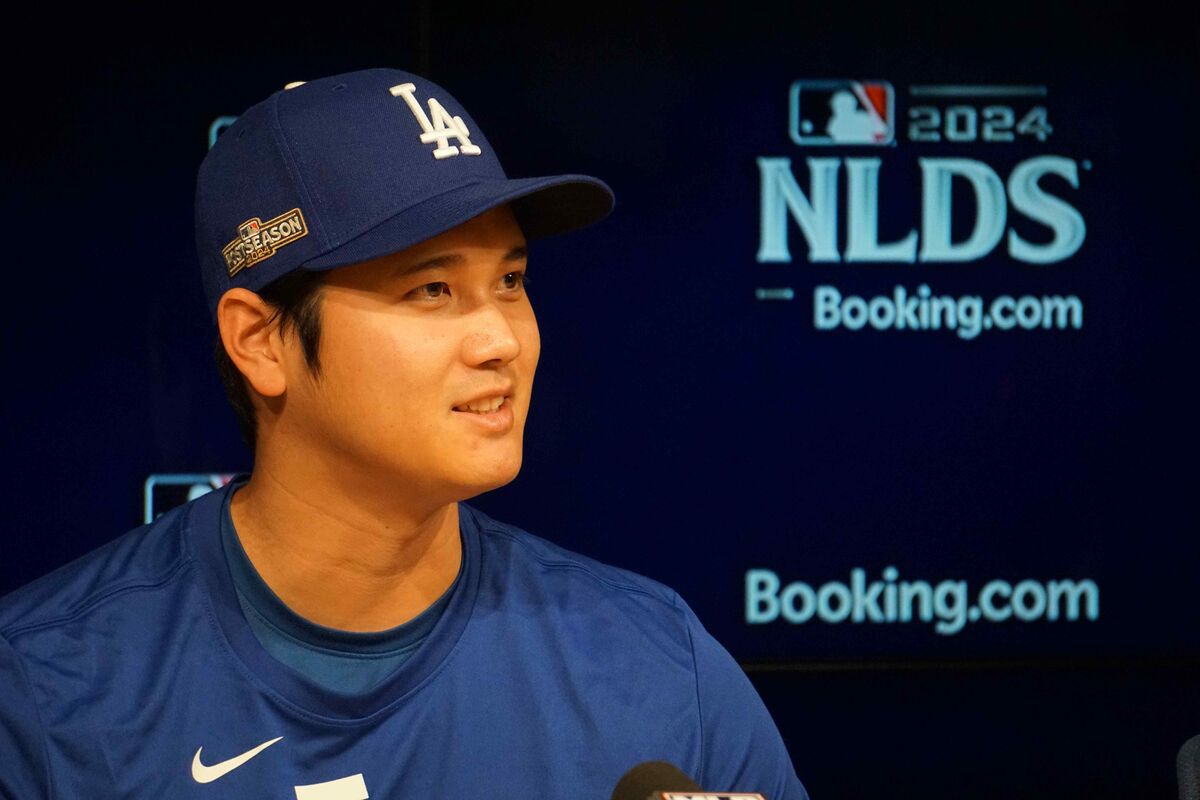 ハンサムボーイ」大谷翔平、初の大舞台に向け笑顔で球場入り…ＭＬＢ公開 - ライブドアニュース