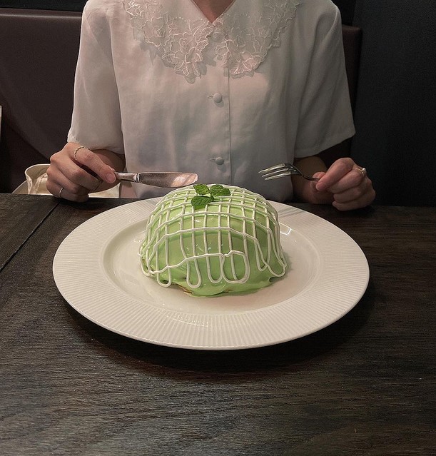 画像 インパクト抜群 銀座ブリッヂの メロンパンケーキ を紹介 値段や可愛い撮り方 そのほかの魅力的なメニューを紹介 4 10 Peachy ライブドアニュース