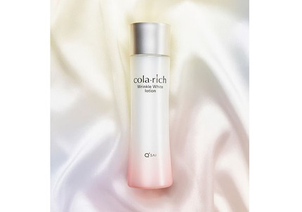 キューサイ シワ改善と美白ケアを同時に叶える化粧水 コラリッチ リンクルホワイトローション を発売 Peachy ライブドアニュース