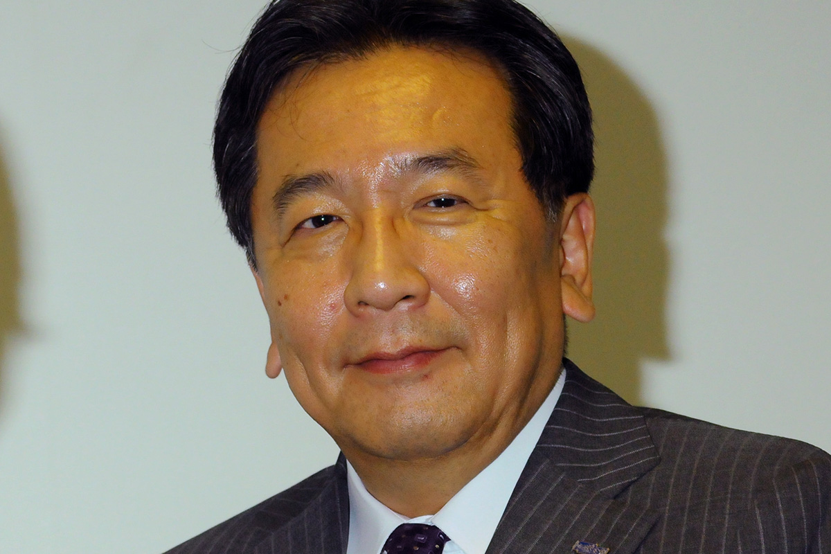  枝野幸男氏（写真：本誌写真部） 