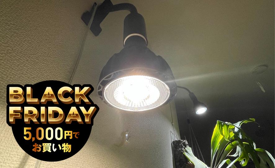 観葉植物を愛でる人にはぜひ持っててほしい。植物育成LEDライトが12