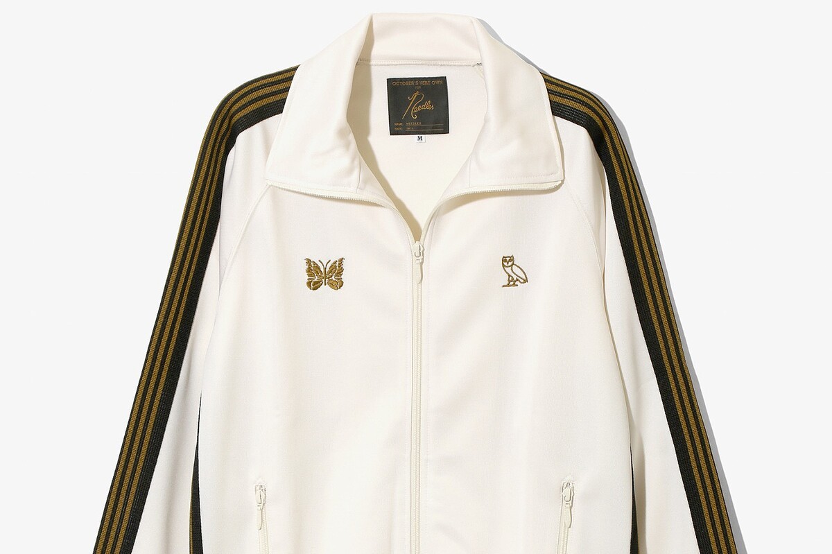 needles トラックジャケット総柄（蝶） ニードルズ“蝶”モチーフの新作シャワーサンダル＆“蝶小紋”柄半袖