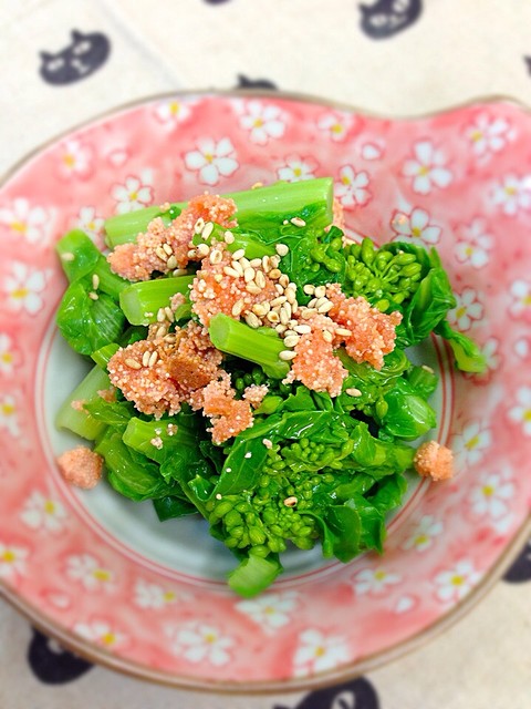 作ってみた 小松菜と菜の花で作る料理 レシピセレクト ライブドアニュース