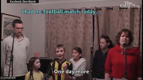 家族みんなが歌が上手だと こんなことが出来る レ ミゼラブル の替え歌を熱唱するイギリス人ファミリー 動画 ライブドアニュース