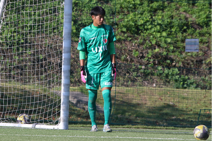 鹿島アントラーズユースの菊田修斗【写真:FOOTBALL ZONE編集部 】
