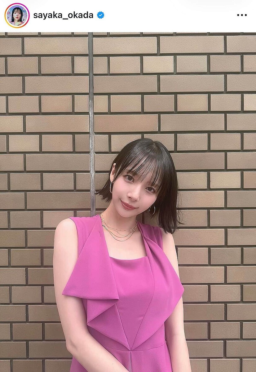 岡田紗佳さんのインスタグラム(@sayaka_okada)より