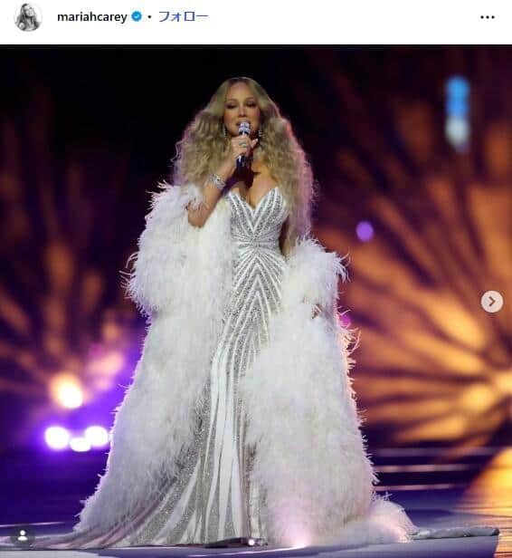 マライア・キャリーさんのインスタグラム（@mariahcarey）より