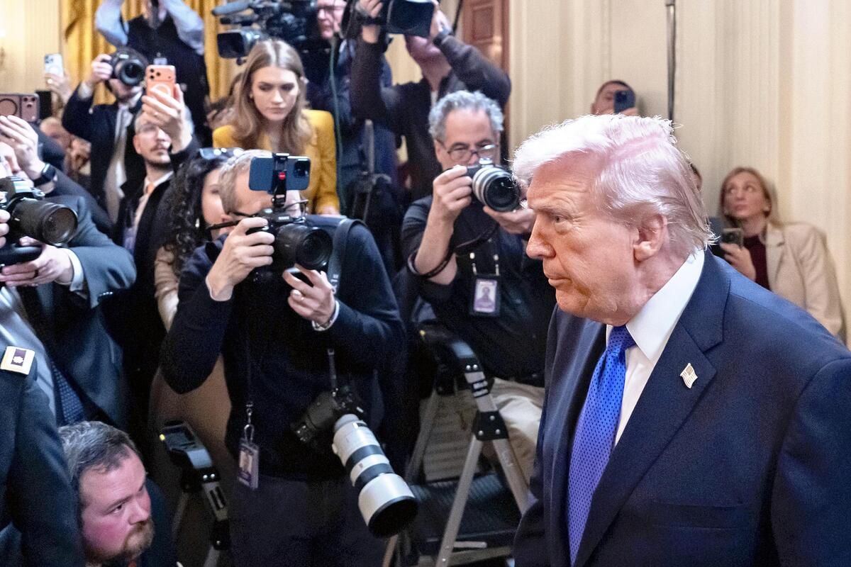 トランプ大統領（２日、ワシントンのホワイトハウスで）＝ＡＰ