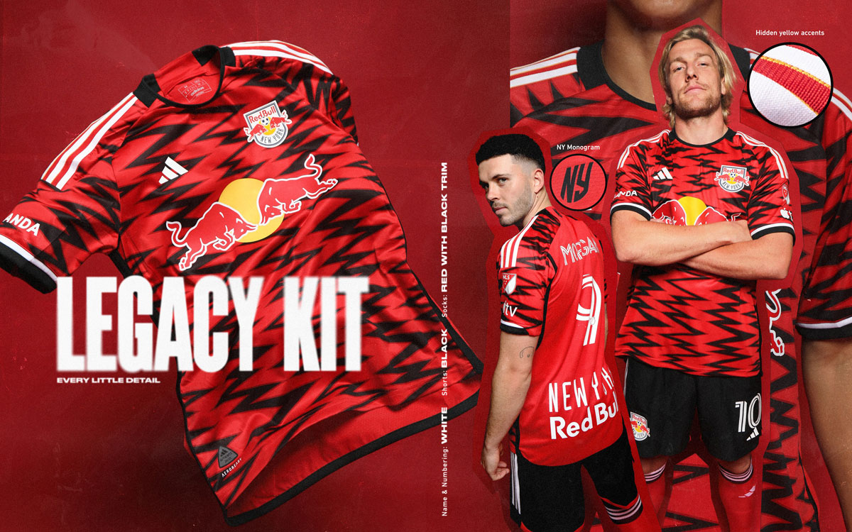 ニューヨーク・レッドブルズが2024新ユニフォームを発表！「レガシー
