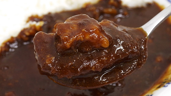 史上最大の肉量 レトルトカレー