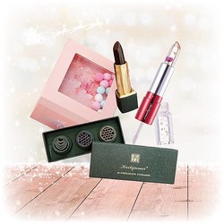 カイリジュメイ 心ときめくクリスマスコフレが登場 透明なのに色づくリップ グロスや不思議な3色セットのアイシャドウなど全アイテムをご紹介 Peachy ライブドアニュース