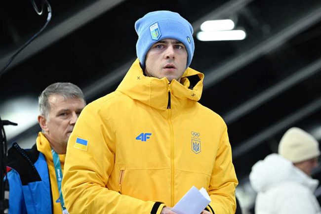 スケルトン男子のウクライナ代表ウラジスラフ・ヘラスケビッチ【写真：ロイター】