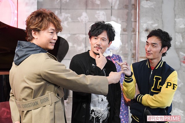 香取慎吾、稲垣吾郎、草なぎ剛 撮影/高梨俊浩