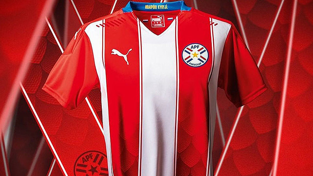 パラグアイ代表、「レース編み」をデザインの2020新ユニフォームを発表