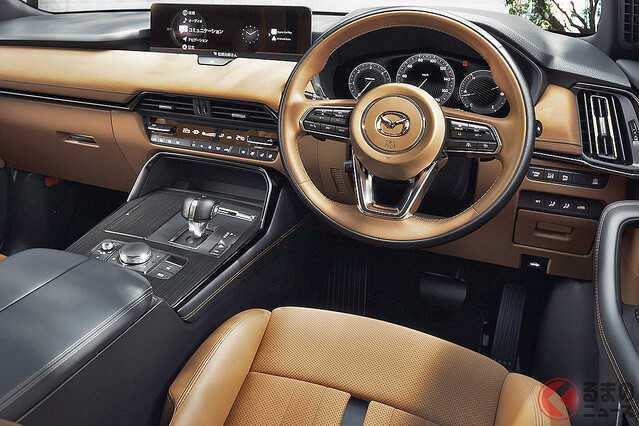 豪華な「オシャレ」内装が「なぜか気になる…」新型高級SUV「CX-60」に