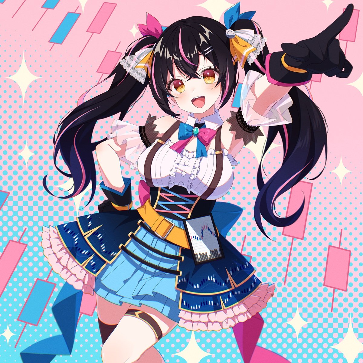 億トレーダーVTuberあばねちゃん アニメっぽい姿に「戦友」のような関係