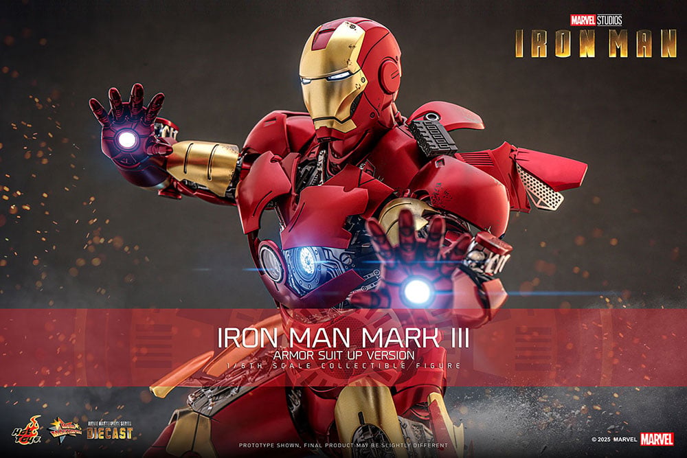 アイアンマン』マーク3装着時を再現できる合金フィギュア登場