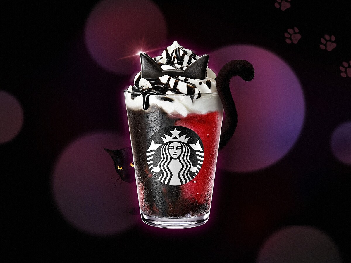 スターバックスのハロウィン 通称「黒猫フラペチーノ」の正体