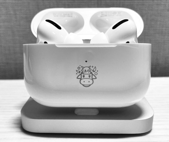 Airpods Proの春節限定 牛 モデル 購入者が画像を投稿 ライブドアニュース