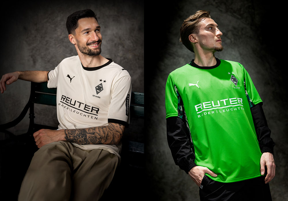 町野修斗が新加入！ボルシアMG、2つの新ユニフォームは「創設125周年