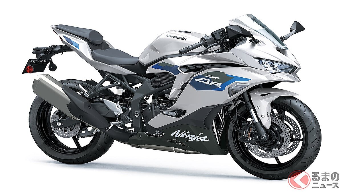 カワサキ「Ninja ZX-4R」シリーズ2027年モデル発売 新色採用し登場