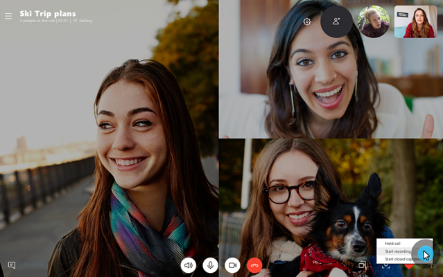 Skypeに録音・録画機能がついに追加。Windows 10版も今後数週間内にリリース予定