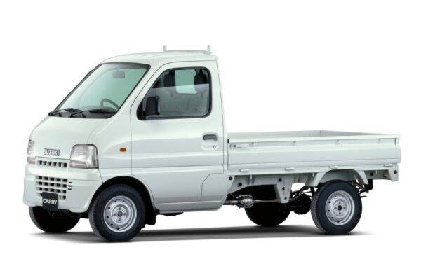 スズキ「キャリイ」1999年型。いわゆる「25年ルール」をパスするモデルだ（画像：スズキ）