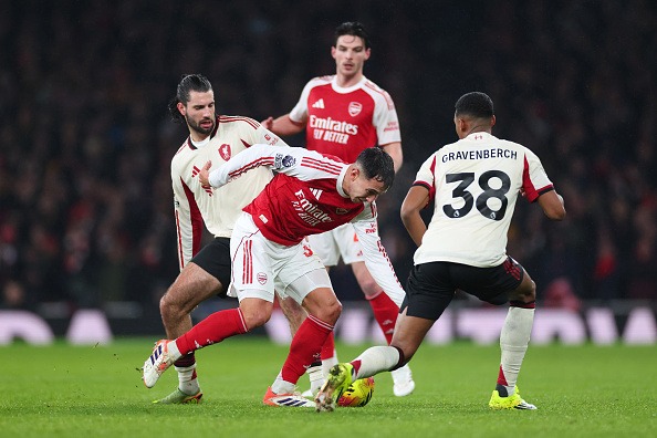 先日のアーセナルVSリヴァプールも地味な展開に photo/Getty Images