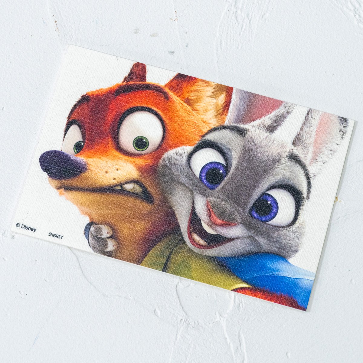 ディズニー　ズートピア　ニック・ワイルド　キャンバス風　ポストカード ニック・ワイルドの名シーン10種類！サンスター文具 ディズニー