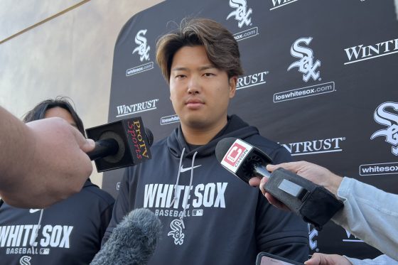 ホワイトソックス・村上宗隆【写真:小谷真弥】