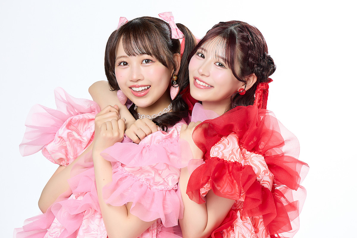 FRUITS ZIPPER 松本かれん 月足天音 ペアチェキ FRUITS ZIPPER、セブン‐イレブンCM撮影密着レポ 月足天音＆松本かれん