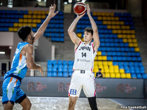 U18男子日本代表がアジアカップ白星発進…ベネディクト20得点、恒岡ダブルダブルの活躍