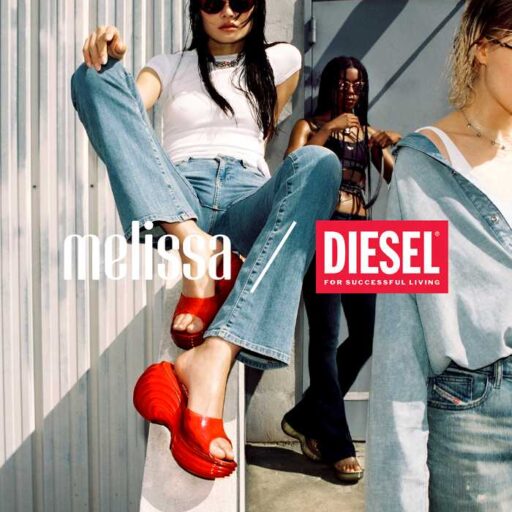 【大人気コラボ】Melissa x DIESEL (ディーゼル) 厚底サンダル MELISSA×DIESELの革新コラボ♡進化系サンダル＆スニーカー
