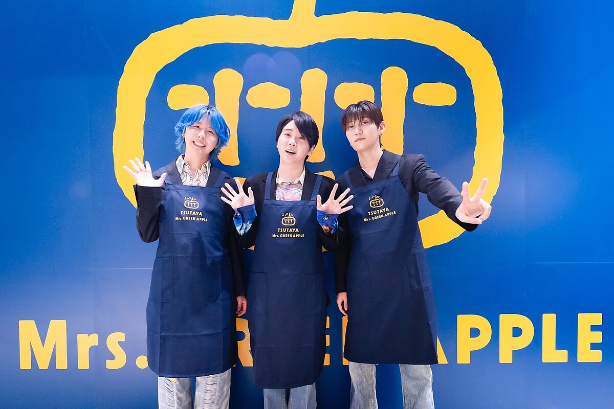Mrs. GREEN APPLEメンバーがサプライズ訪問も！『CD聴こうよ