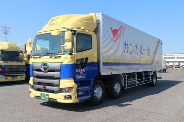 西濃運輸のトラック（画像：西濃運輸公式Xアカウントより）