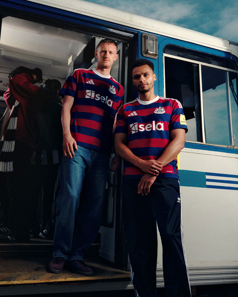 懐かしのボーダー復活！ニューカッスルが新アウェイユニフォームを発表