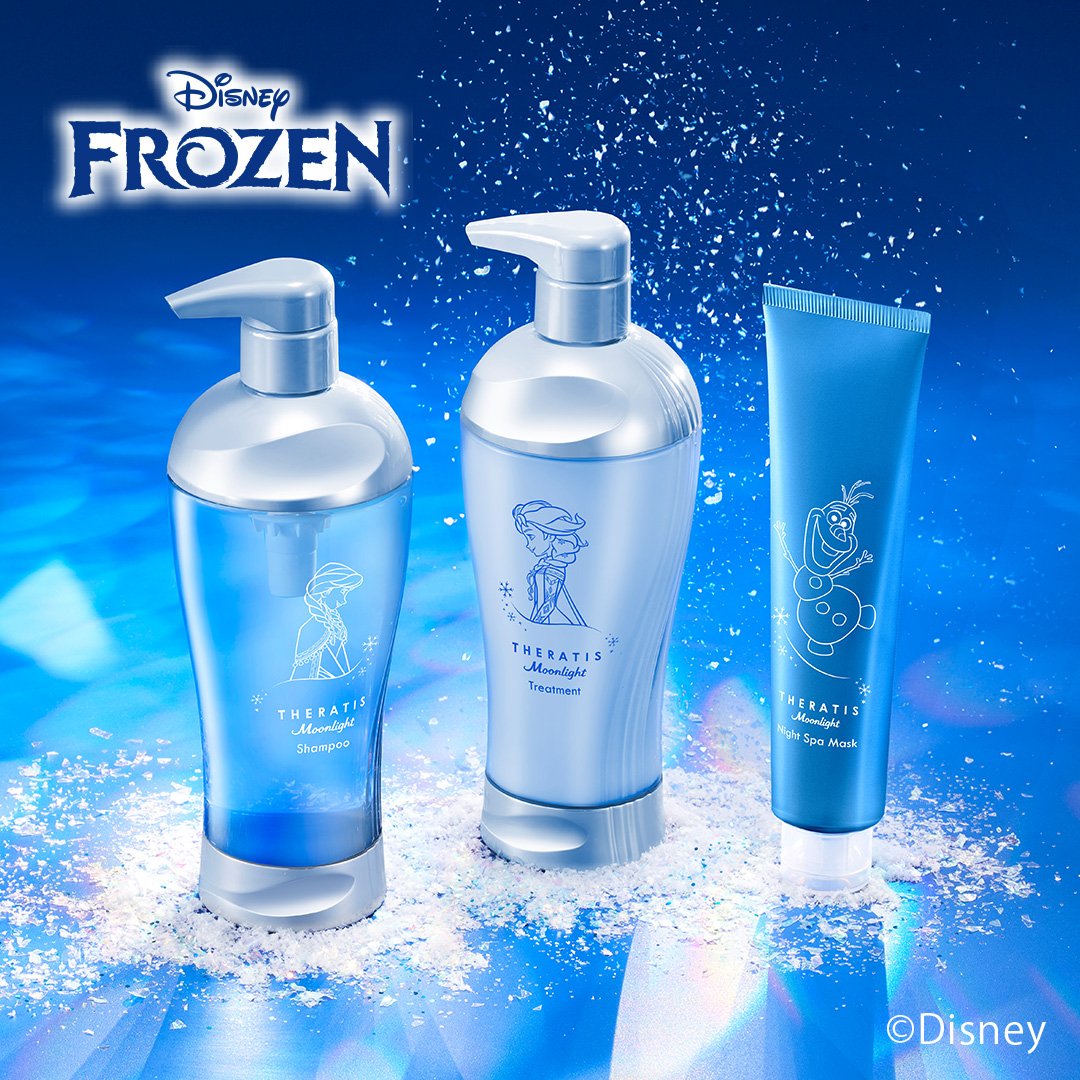 ディズニー「アナと雪の女王」限定デザイン！ナイトケアシャンプー