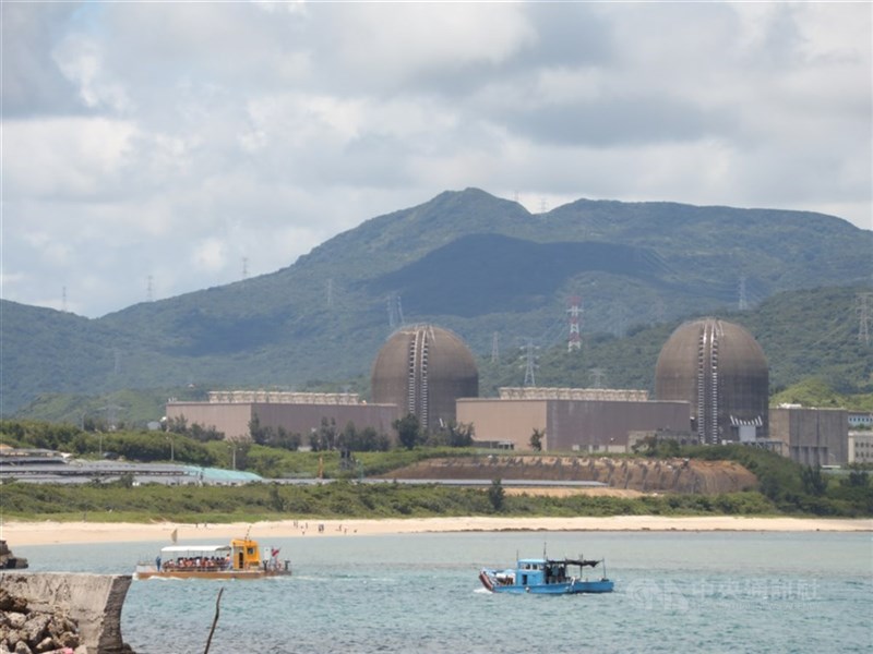 運転を停止した台湾電力第3原子力発電所＝資料写真