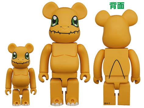 BE@RBRICK アグモン 100％ & 400％ - キャラクターグッズ