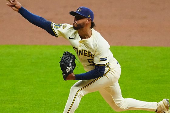 メッツへのトレード移籍が報じられたフレディ・ペラルタ【写真：荒川祐史】