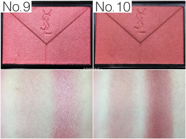 YSL秋新作》新チーク「ブラッシュクチュール」全10色紹介！＜ドライ