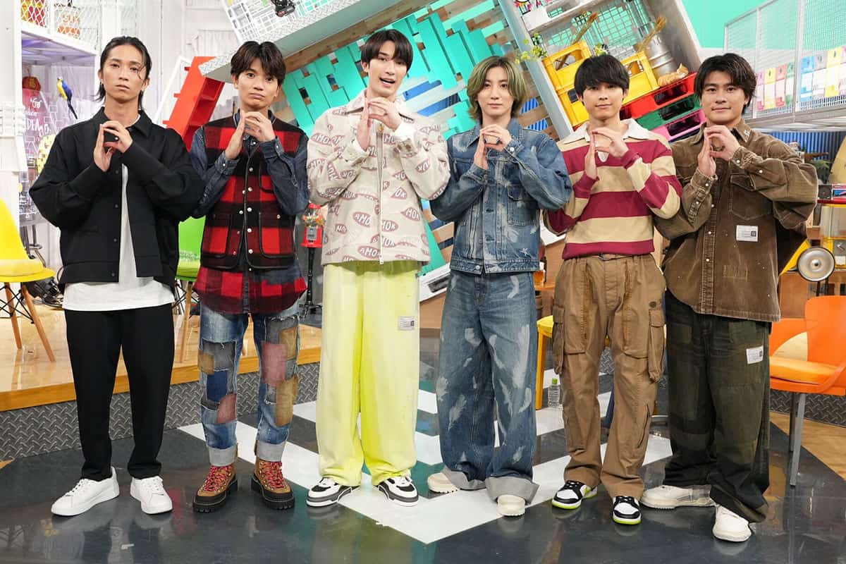  SixTONESの初の冠番組『今日からプロデューサーズ！』（公式Xから） 