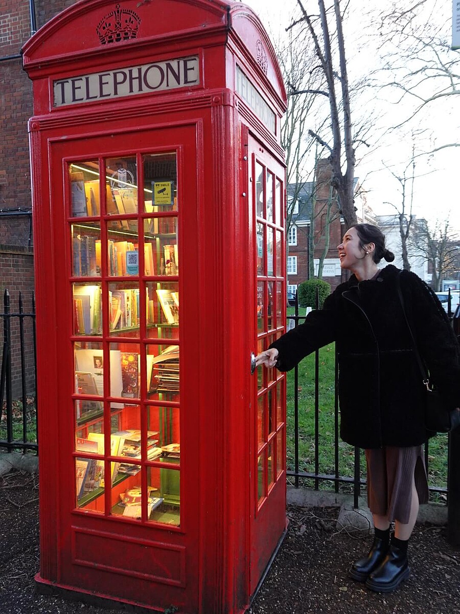 低電力モードでいい時期?年始のロンドンでの一枚