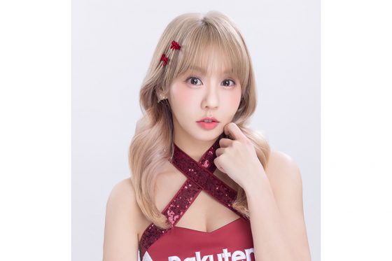 Rakuten Girlsのブライヤさん【写真提供：Rakuten Monkeys】